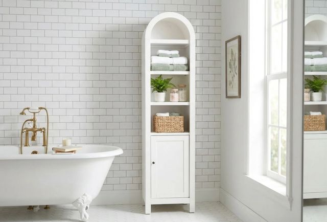 Sunny Designs™ Signature Light Small Arch Cabinet-2