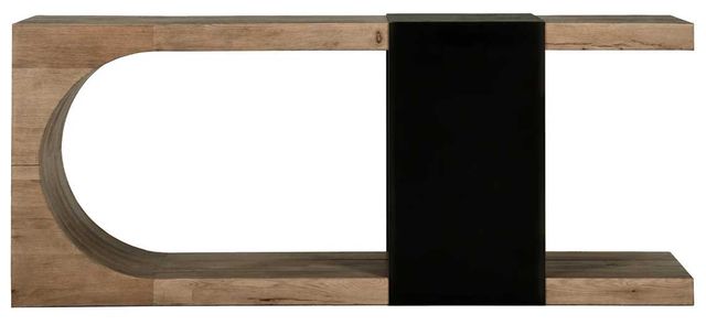 Classic Home Danica Cafe Brown Console Table-2