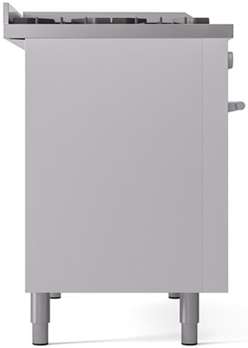 Ilve® Professional Plus II 48" Custom RAL Color Pro Style Dual Fuel Range-3
