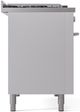 Ilve® Professional Plus II 48" Custom RAL Color Pro Style Dual Fuel Range-3