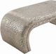 TOV Furniture Kenya Gilded Leopard Bench-3