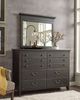 Kincaid Furniture Mill House Anvil Black Baxley Dresser-1