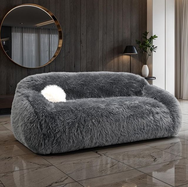Furniture of America® Darwen Dark Gray Sofa-1