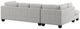Emerald Home Myles 2-Piece Gray Sectional and Chaise-5