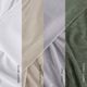 BEDGEAR® Medium Beige Flannel Performance® Split King/Split California King Sheet Set-5