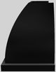 Vent-A-Hood® Designer Series 48" Black Wall Mounted Range Hood-1