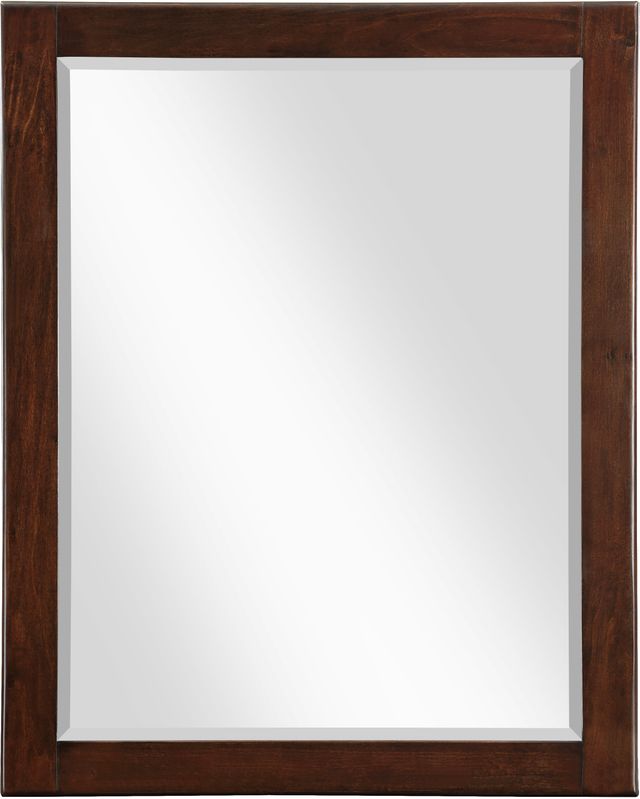 Meridian Furniture Maxine Dark Cherry Mirror-0