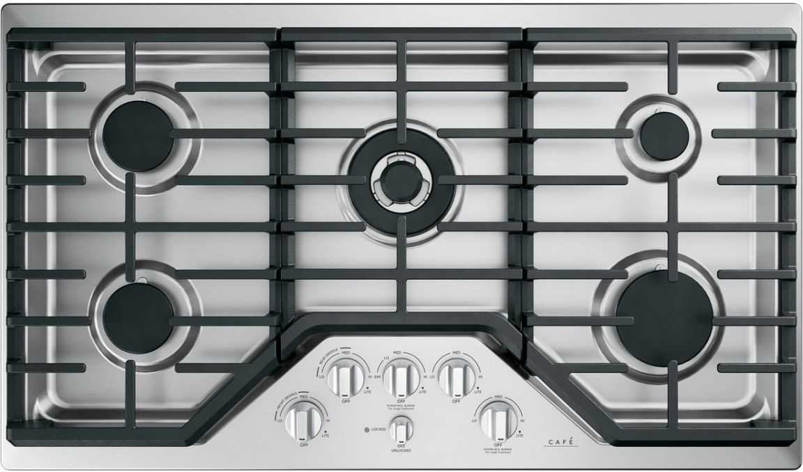 Café™ 36" Stainless Steel Gas Cooktop