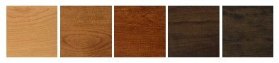 Country View Woodworking Customizable Farmington 42" Cherry Top Dining Table with 2-Leaves and Brown Maple Legs-3