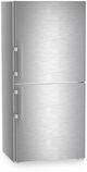 Liebherr 30'' 12.8 Cu. Ft. SmartSteel Semi Built In or Freestanding Bottom Freezer Refrigerator with EasyFresh and NoFrost-1