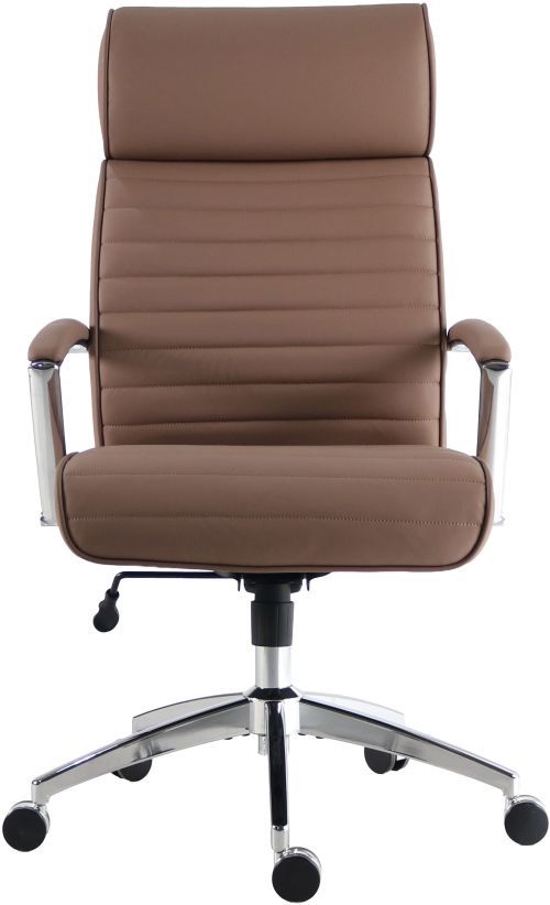 Parker House® Dc Softy Latte Leather Tall Desk Chair-1