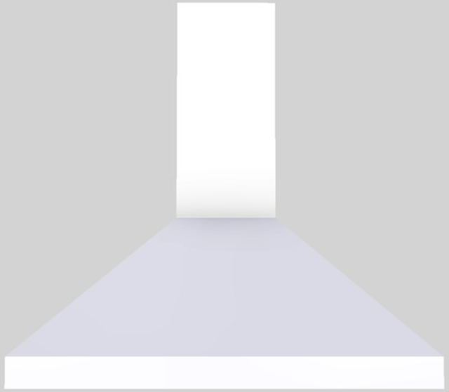 Vent-A-Hood® 36" White Wall Mounted Range Hood-0
