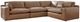 Signature Design by Ashley® Emilia 4-Piece Caramel L-Shape Sectional-0