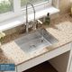 Elkay Crosstown® Polished Satin 25'' 4-Hole Single Bowl Dual Mount ADA Sink Kit-4
