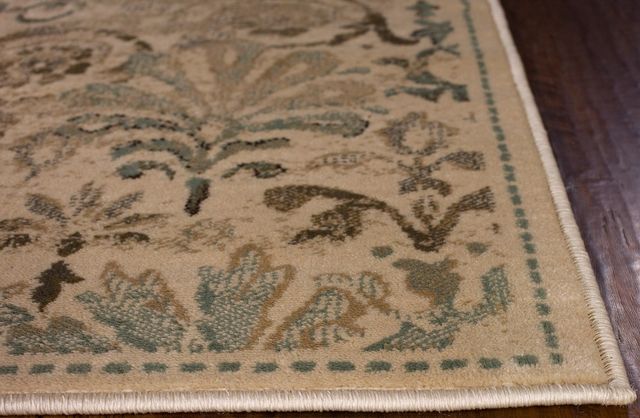 KAS Rugs Heritage Ivory Florence 5'x8' Rug-1