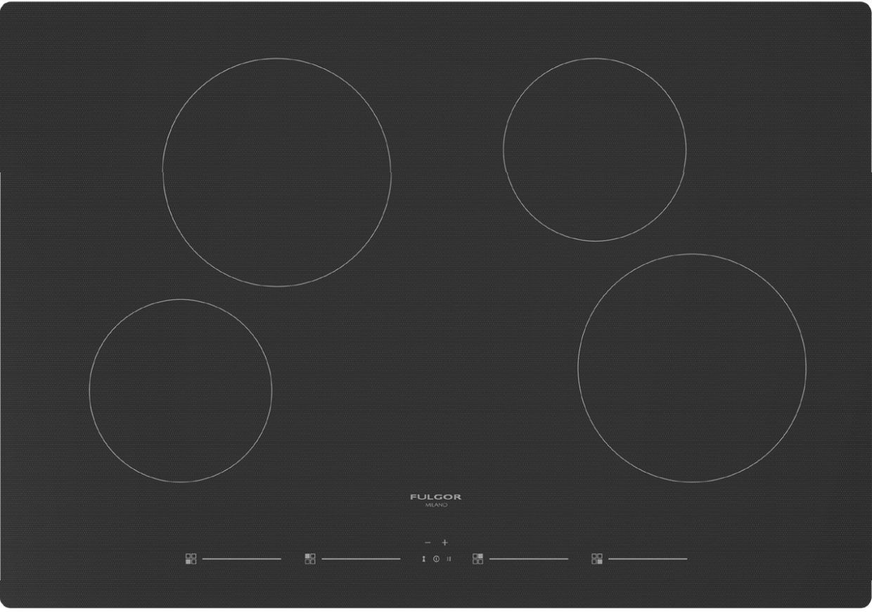 Fulgor Milano 400 Series 30" Black Glass Induction Cooktop