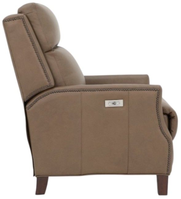 BarcaLounger® Charlotte Cashmere Taupe Leather Power Recliner-4