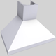 Vent-A-Hood® 42" White Wall Mounted Range Hood-4