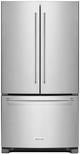 KitchenAid® 36 in. 20.0 Cu. Ft. Stainless Steel Counter Depth French Door Refrigerator-0