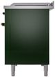 Ilve® Nostalgie II Series 48" Emerald Green Pro Style Dual Fuel Range-2