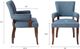 Olliix by Madison Park Blue Dawson Arm Dining Chair-4
