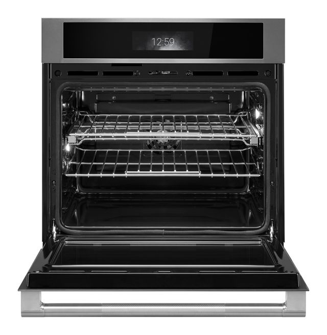 Jennair® RISE™ 30" Stainless Steel Single Electric Wall Oven with MultiMode® True Convection -1
