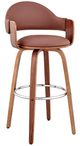 Armen Living Daxton Brown 26" Counter Stool-0
