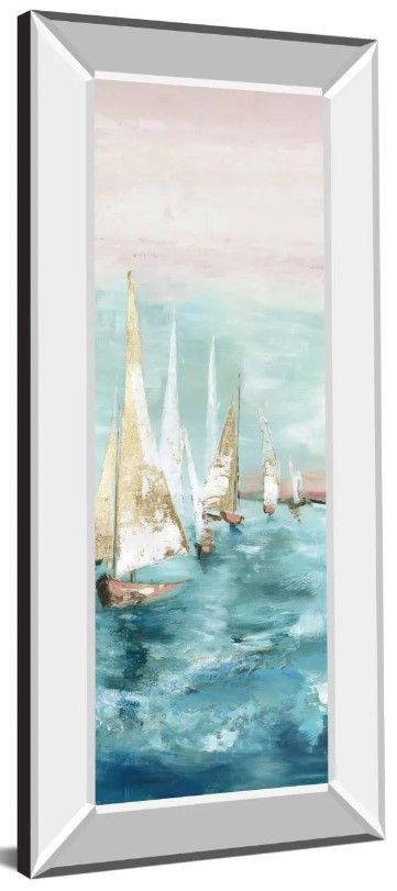 Classy Art Magnetic Bonds by Allison Pearce Mirror Framed Wall Art-0