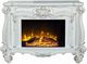 ACME Furniture Versailles Bone White Fireplace-3