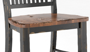 Canadel Spice Washed Wood Side Chair-1