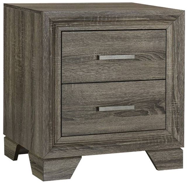 Coaster® Wright 4-Piece Brown Oak Queen Bedroom Set-3