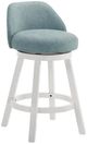 Armen Living Erika Light Blue/White Counter Stool-0