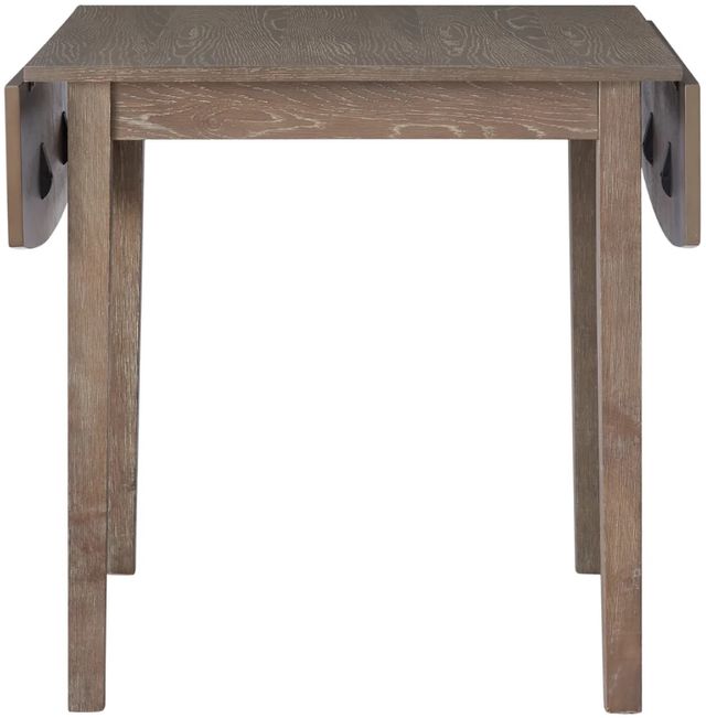 Linon Torino Gray Wash Drop Leaf Table-4