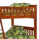Night & Day Furniture™ Spices Bedroom Ginger Brown Full Loft Bed-1