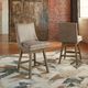 Signature Design by Ashley® Tallenger 2-Piece Beige Bar Stool Set-2