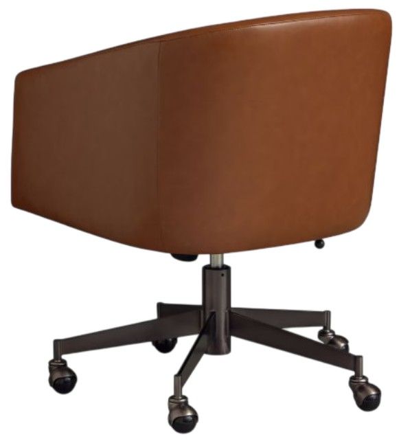 Bassett® Furniture HomeWork Montford Saddle Office Chair-3