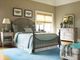 Kincaid® Weatherford Cornsilk Catlins Black Queen Metal Bed-1