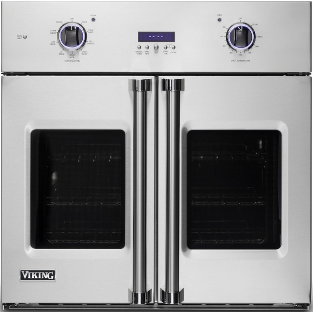 Viking® Professional 7 Series 30" Stainless Steel Electric Built In Single French Door Oven