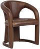 Classic Home Archie Bison Brown Leather Dining Chair-0