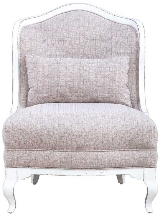 Liberty Furniture Magnolia Manor Antique White/Gray Upholstered Accent Chair-2