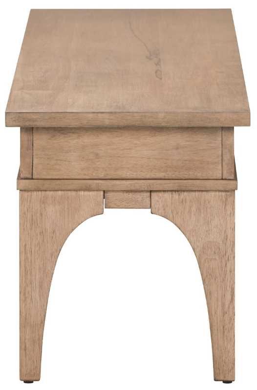 Liberty Furniture Haven Hills Camel Beige Bed Bench-3