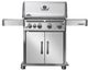 Napoleon Rogue® 525 SB 4-Burner Stainless Steel Freestanding Liquid Propane Grill with Range Side Burner-0
