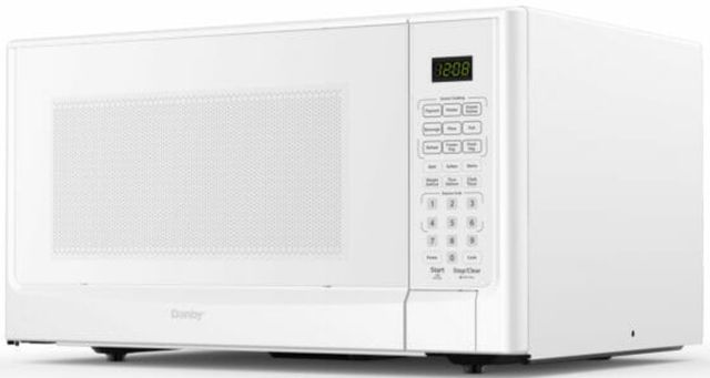 Danby Designer 1.4 Cubic Feet White Microwave -2