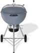 Weber® Master-Touch 24" Slate Blue Freestanding Charcoal Grill-0