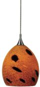 Cal® Lighting & Accessories Spotted Amber Pendant-0