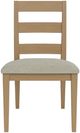 Riverside Furniture Davie Beige/Pale Oak Upholstered Seat Side Chair-1