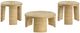 Coaster® Artina 3-Piece Natural Occasional Table Set-0