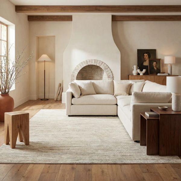 Oriental Weavers™ Lauren Beige 5'x7' Style 3 Area Rug-2