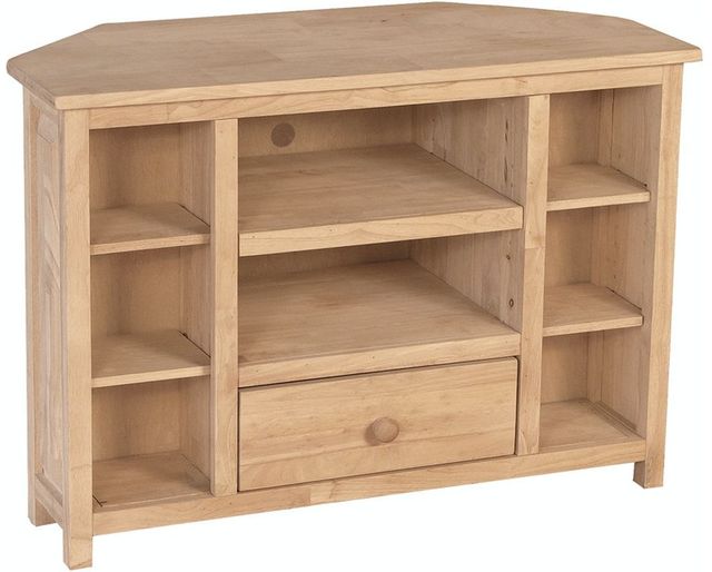 John Thomas Furniture® Select Unfinished Corner Entertainment Unit