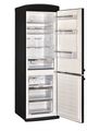Unique® Appliances Classic Retro 24" 11.7 Cu. Ft. Matte Black Counter Depth Bottom Freezer Refrigerator-2